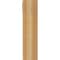 Ekena Millwork Traditional Slat Rough Sawn Bracket w/ Offset Brace, Western Red Cedar, 6"W x 16"D x 24"H BKT0604X16X24TRA06RWR - alternate 3